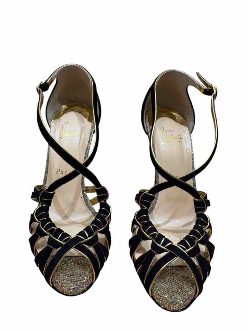 Christian Louboutin Black Size 38 Shoes